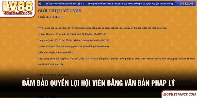 Đảm bảo quyền lợi hội viên bằng văn bản pháp lý
